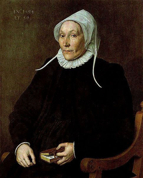 Portrait of a Woman aged 56 in 1594